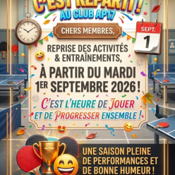 Rentrée AP17