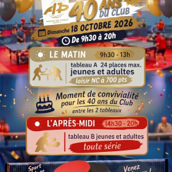 Tournoi des 40 ans du club